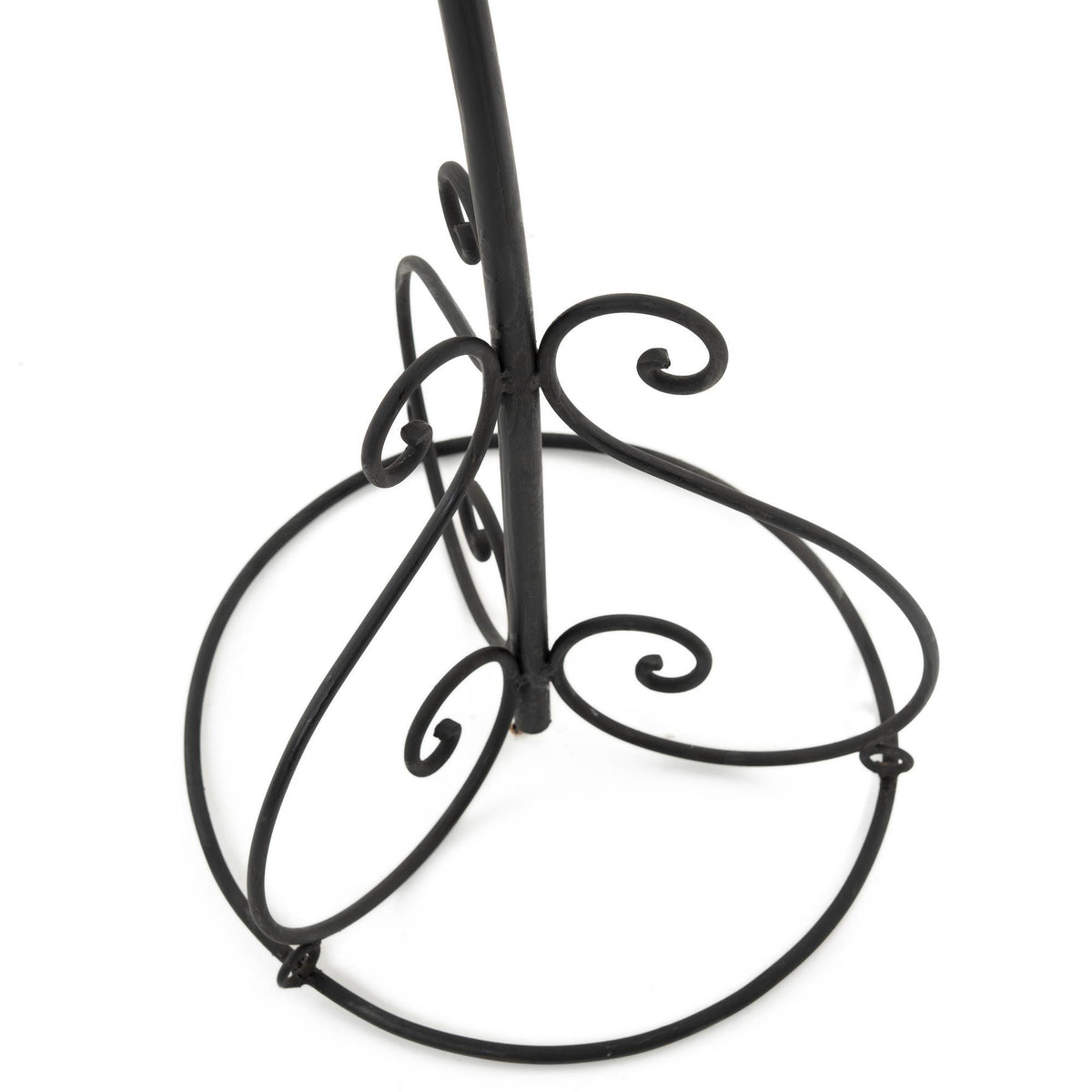 Soporte de forja para lámparas 1m