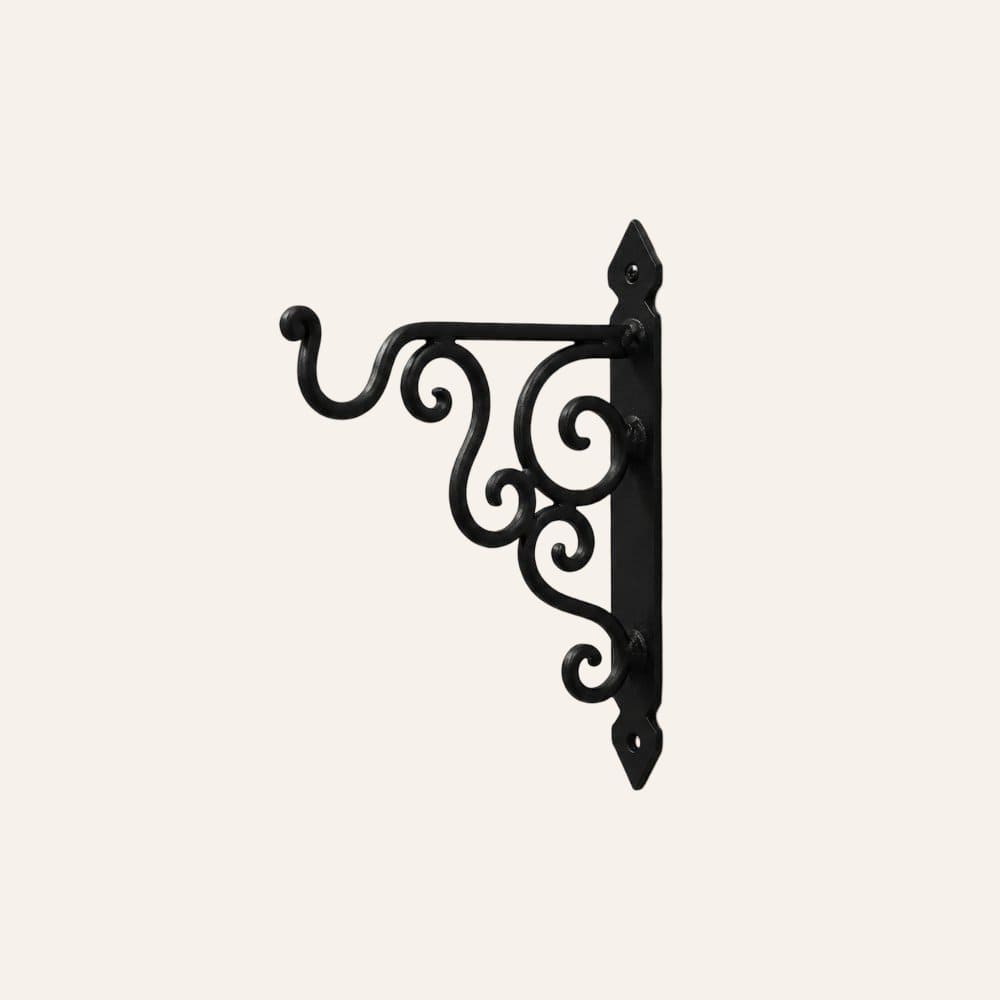 soporte lámparas árabes de forja 12cm