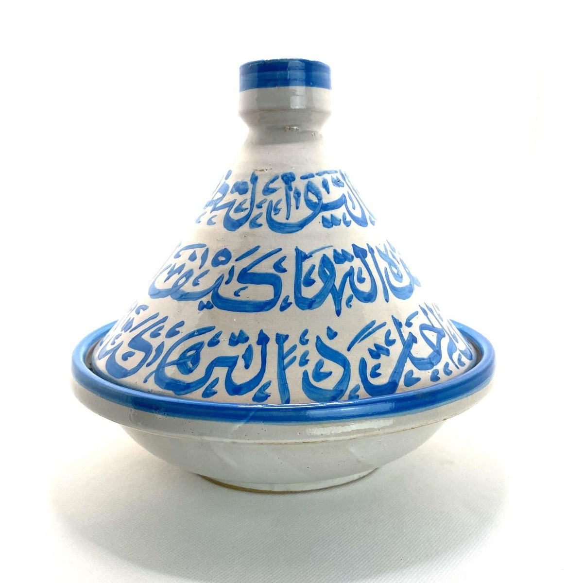 Tajín marroquí de cerámica dibujado 25cm