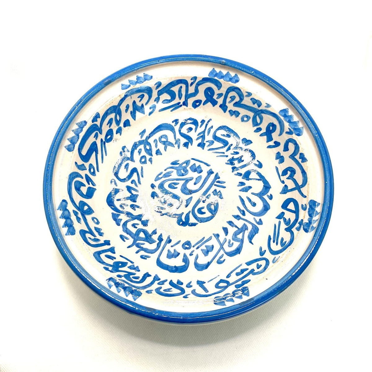 Tajín marroquí de cerámica dibujado 25cm