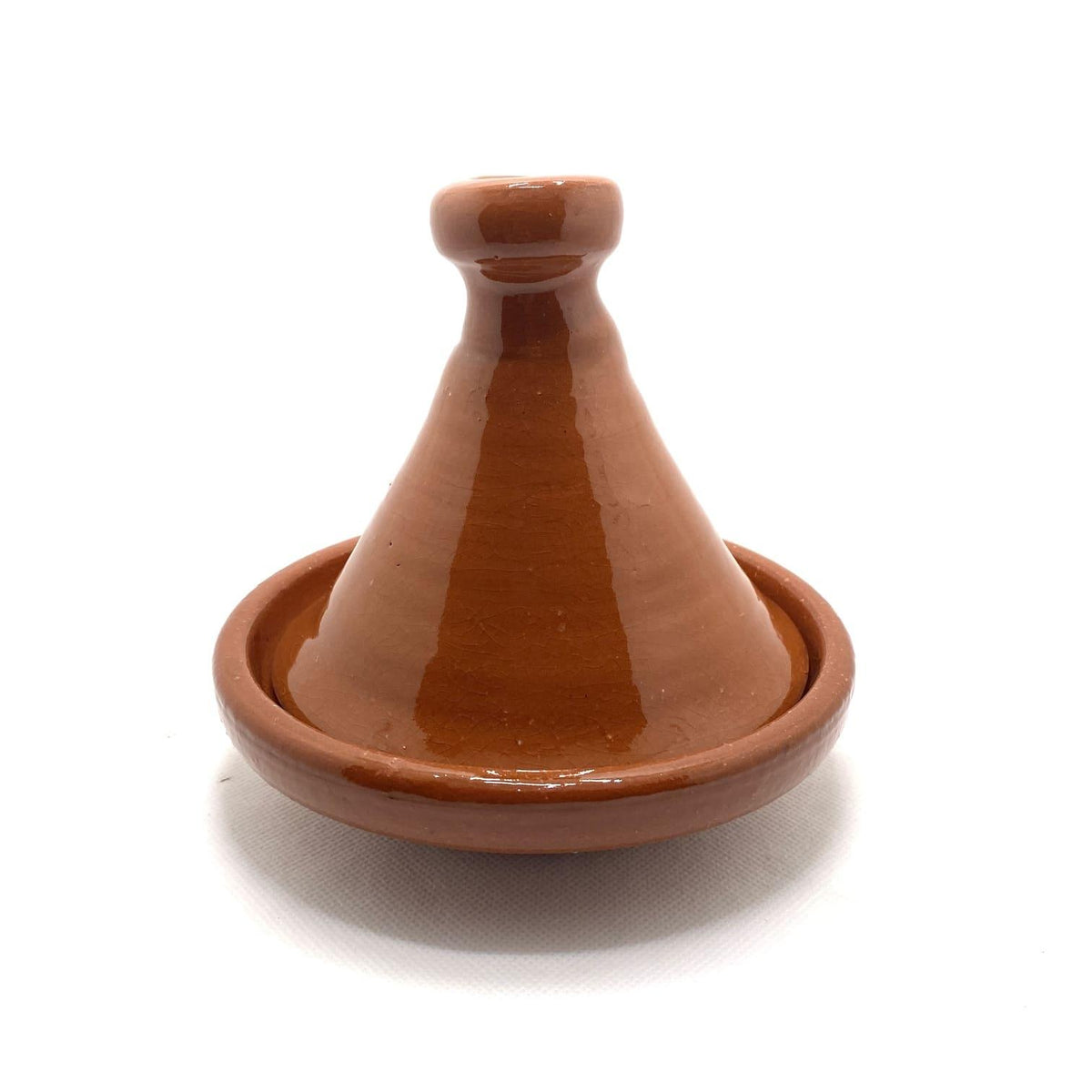 Tajín marroquí de cerámica esmaltado para cocinar