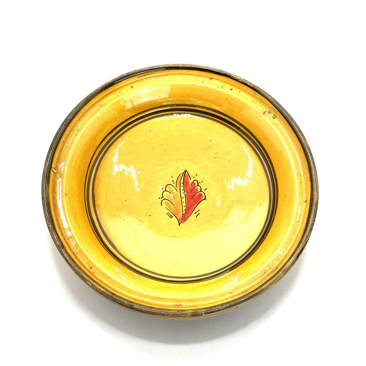 Tajín marroquí de cerámica labrado 25cm