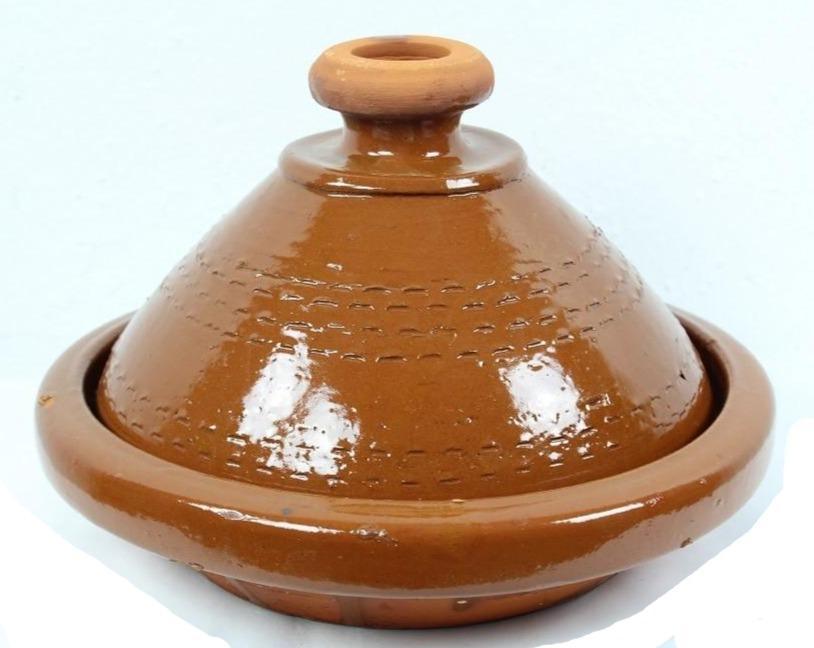 Tajín Marroquí de Cerámica para Cocinar en 3 Tamaños