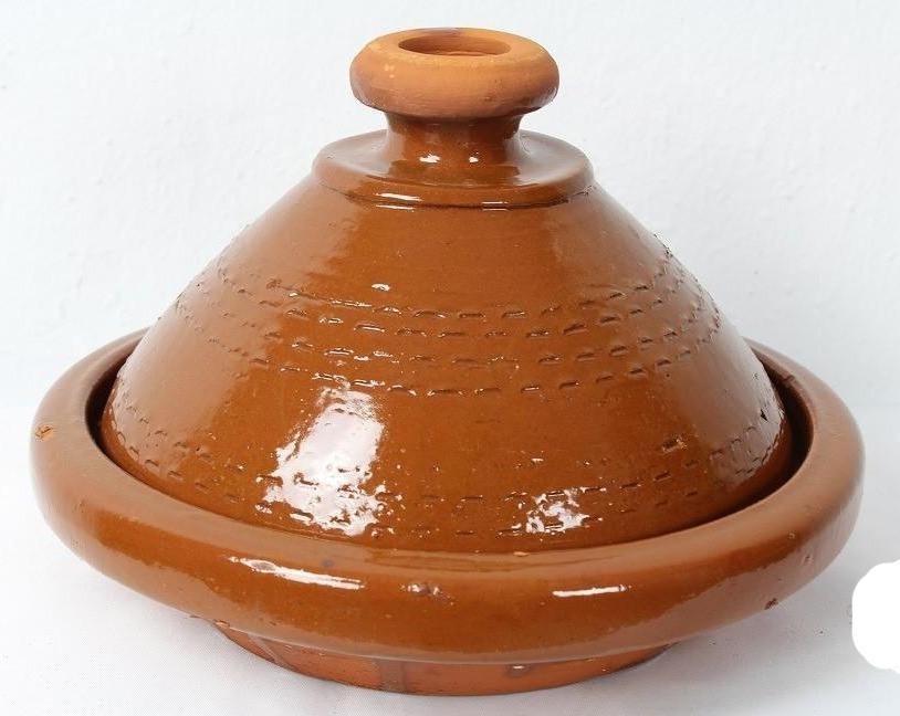 Tajín Marroquí de Cerámica para Cocinar en 3 Tamaños
