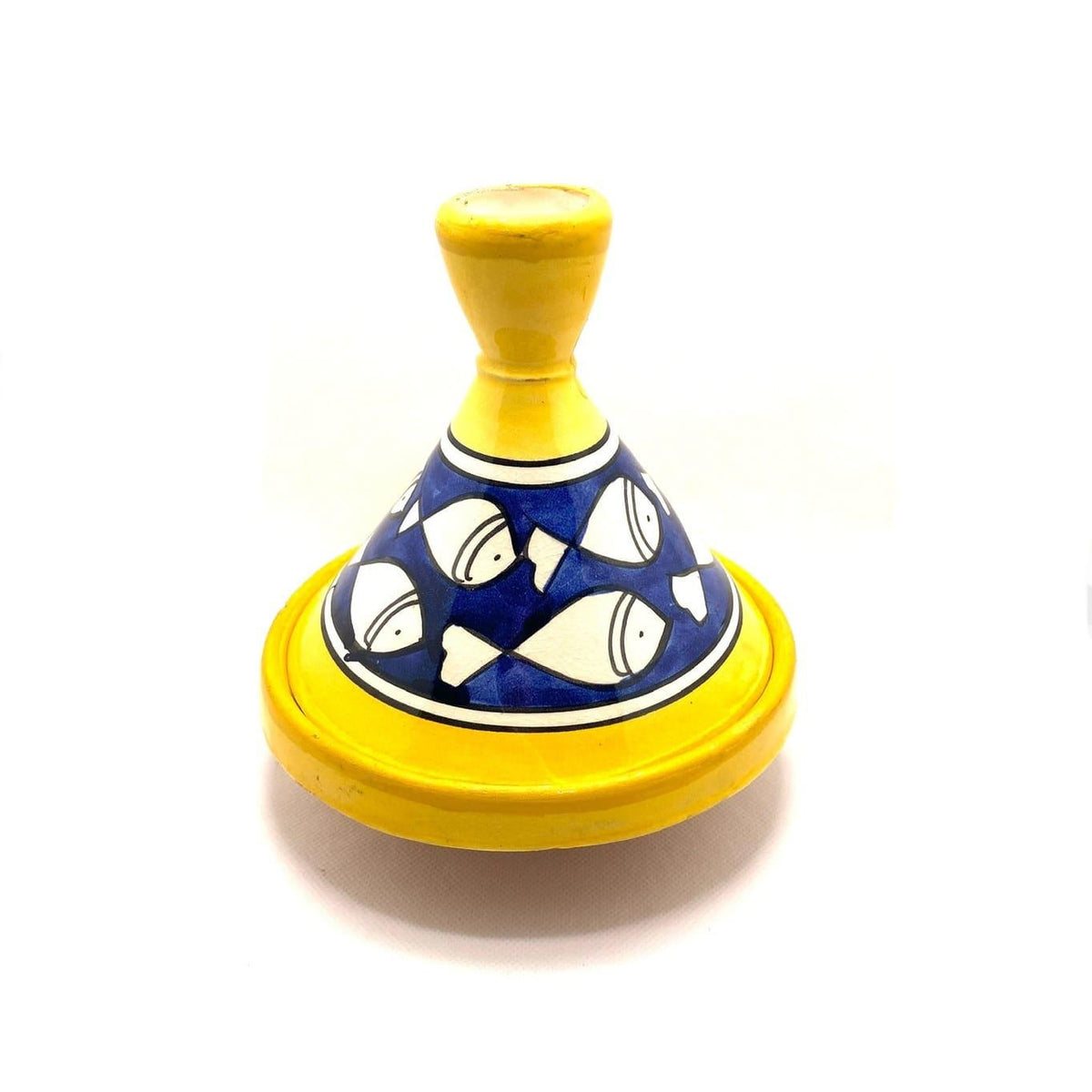 Secret de Gourmet® - Klassieke Tajine - Aardewerk - 27cm - Mosterdgeel - Glazuurlaag Secret de Gourmet® - Klassieke Tajine - Aardewerk - 27cm - Mosterdgeel - Glazuurlaag