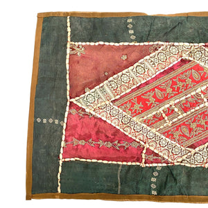 Rechthoekig wandtapijt uit India A1