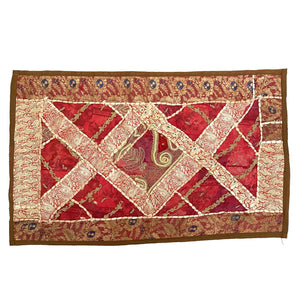 Rechthoekig wandtapijt uit India F