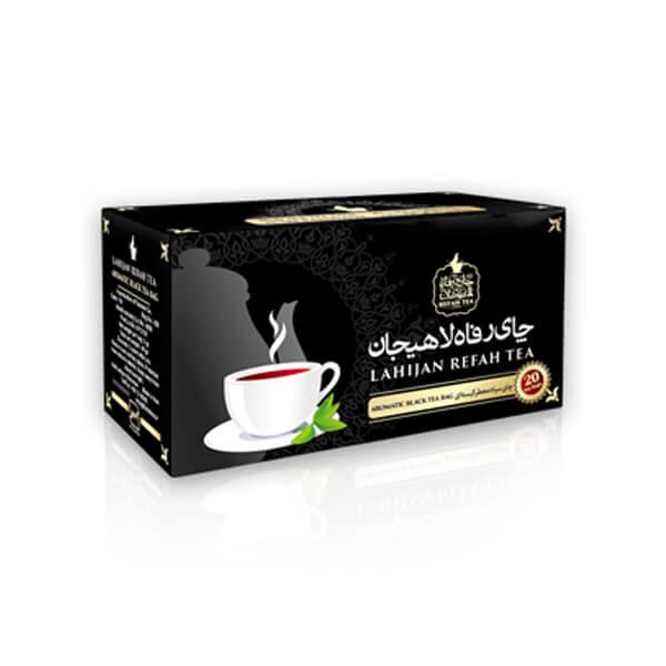 Té negro aromático árabe en bolsitas