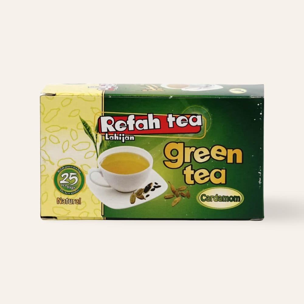 té verde con cardamomo