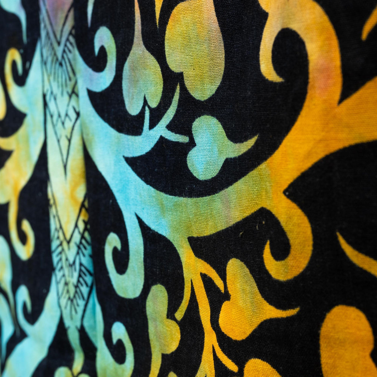 Tela India Árbol de la Vida y elefante 210x140cm