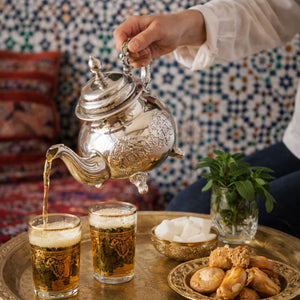 Arabische theepot alpaca Barze context