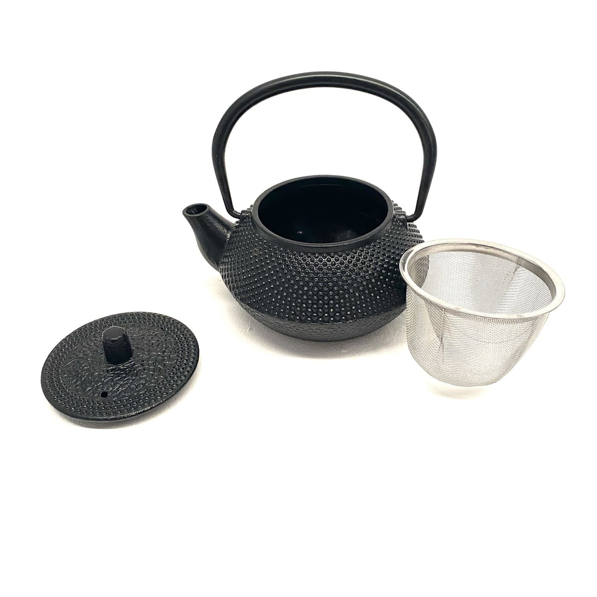 Tetera japonesa de hierro fundido detalle