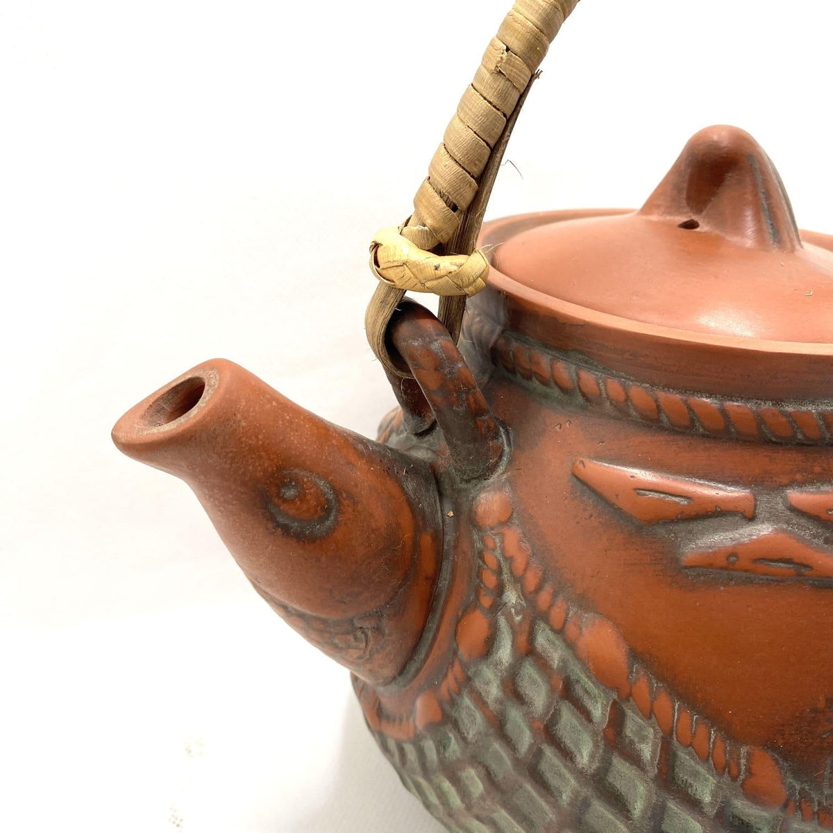 Tetera oriental de cerámica con filtro