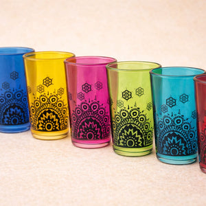 vaso de té moruno Kafi detalle