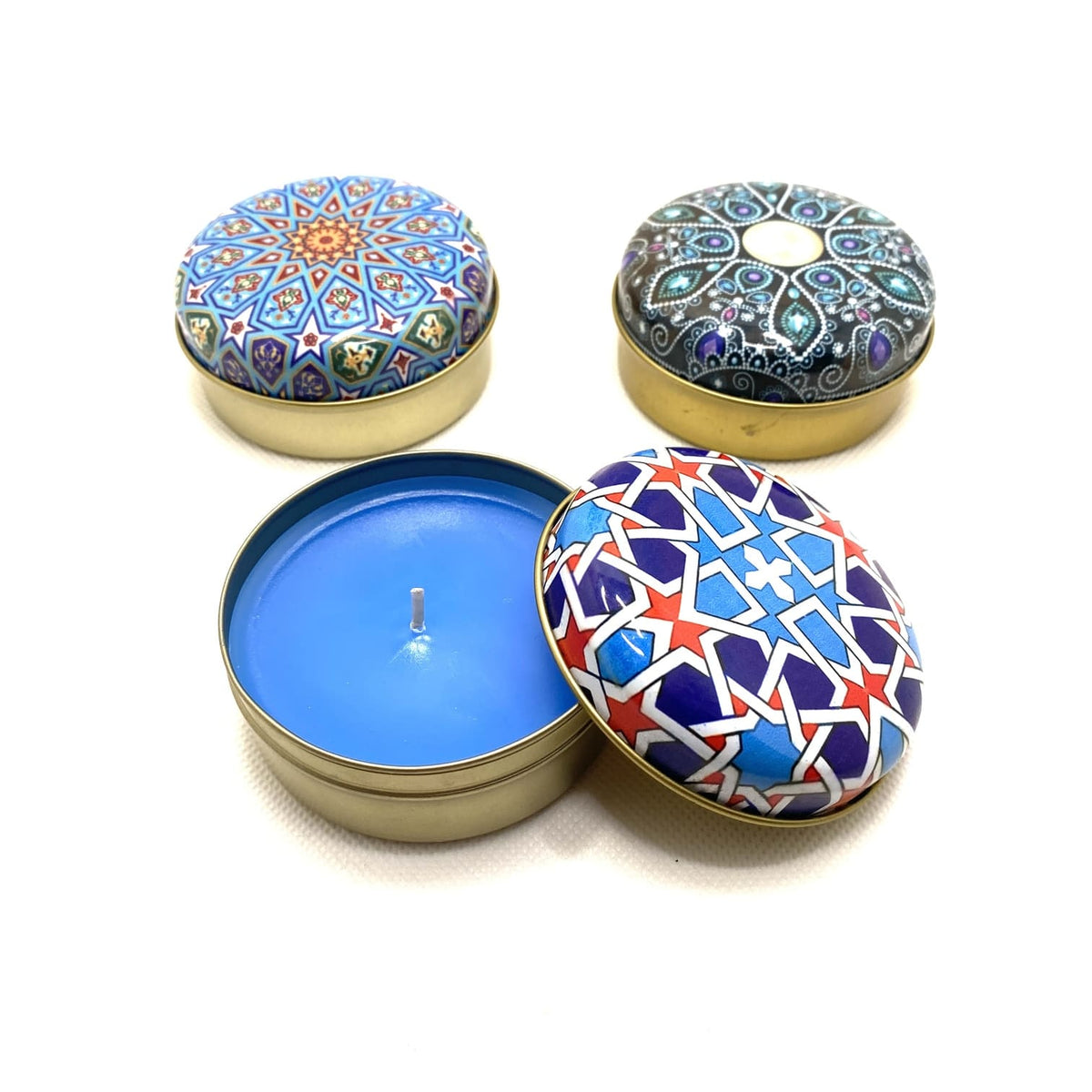 Vela perfumada andalusí abierta